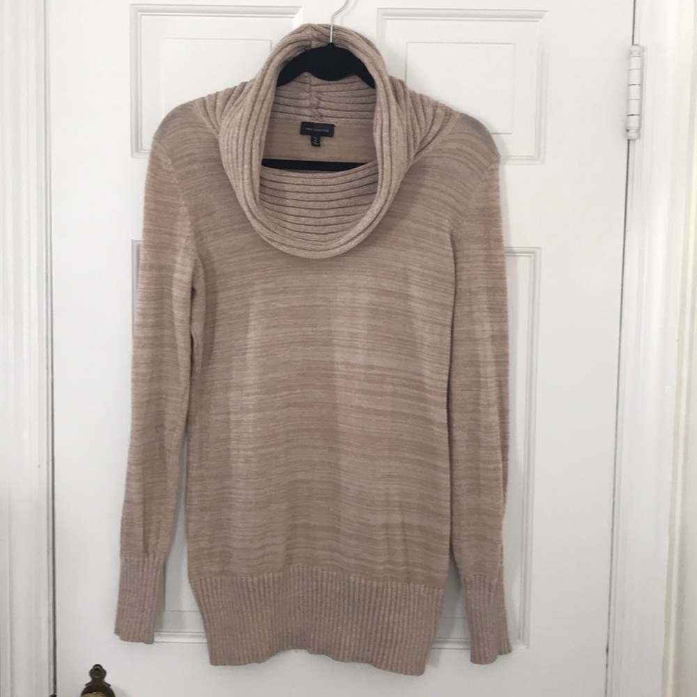 Limited long tan sweater